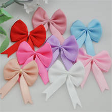 40pcs Satin Ribbon Bows Flowers Wedding Appliques DIY Craft U pick A044 2024 - buy cheap