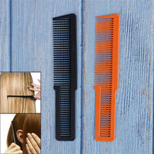 Men Women Clipper Hair Cut Comb Professional Salon Carbon Barber Hair Comb For Hair Trimming Hairdresser Comb 2 Colors 2024 - buy cheap