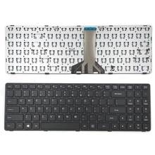 Peças de reposição para notebook, teclado americano, para lenovo ideapad 100-15ibd, sem luz de fundo 2024 - compre barato