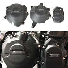Комплект защитных крышек двигателя для Kawasaki NINJA Z900 GB Racing 2017-2020 2024 - купить недорого