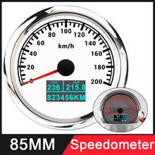 120 km/h 200km/h GPS Speedometer 3 In 1 85mm GPS Speed Gauge With LCD Display COG Trip Odometer For Car Boat Marine Motorcycle 2024 - buy cheap