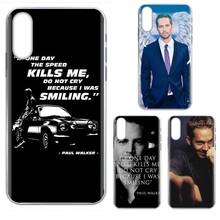 Paul Walker для Apple iPhone 11 Pro X XS Max XR 4 4S 5 5C 5S SE SE2 6 6S 7 8 Plus Роскошный чехол для телефона 2024 - купить недорого