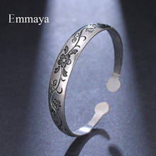 EMMAYA Fashion Dress-up For Female Open Bracelet WIth Exquisite Flower Pattern Noble Ornament Cool Jewelry In Popular Party 2024 - buy cheap