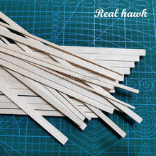 330 mm length 2 mm thickness width 3/4/5/6/7/8/9/10 mm wood strip AAA+ Balsa Wood Sticks Strips for airplane/boat model DIY 2024 - buy cheap