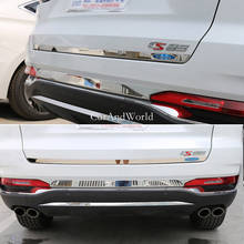 For Changan CS85 Coupe 2019 2020 Rear Trunk Strips Tail Door Lights Bumper Garnish Trims Stainless Steel Molding Car Accessories 2024 - buy cheap