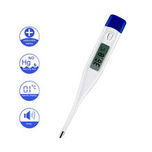 Home Baby Digital Thermometer Oral Electronic Thermometer With Reminder Function Waterproof Fever Alarm Thermometer Dropshipping 2024 - buy cheap