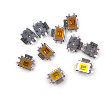 10 peças YD-3414 4pin smt smd tact lateral tátil botão interruptor de montagem carga nominal dc 12v 0.5a atacado 2024 - compre barato