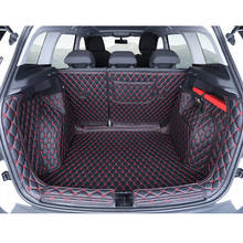 For Skoda Karoq 2018-Present Car Boot Mat Rear Trunk Liner Cargo Floor Carpet Tray Protector Accessories Mats 2024 - buy cheap