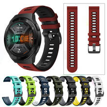 Ремешок для наручных часов Huawei Watch GT 2e, спортивный браслет для смарт-часов huawei watch GT 2 pro GT2 46 мм, 22 мм 2024 - купить недорого