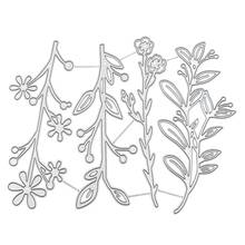 New Branch Metal Cutting Dies Stencil Scrapbooking DIY Album Stamp Paper Card Embossing Decor 2024 - buy cheap