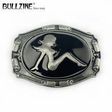The Bullzine-hebilla de cinturón para mujer, cinturón con acabado Peltre FP-03054, adecuado para cinturón de 4cm de ancho 2024 - compra barato
