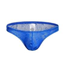Sexy Men's Underwear Lace Briefs Transparent Breathable Thin Underpants Men Lace Comfortable Panties Briefs Male Slips Cueca 2024 - buy cheap