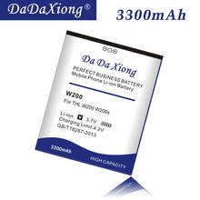 Da Da Xiong Original 3300mAh W200 Battery for THL W200 w200s W200C Cell Phone Battery 2024 - buy cheap