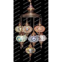 Мозаичная люстра, туфли-лодочки с филигранными Медь мозаика, мозаичные лампы, светодиодные лампы, марокканский Фонари 2024 - купить недорого