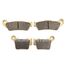 Pastillas de freno delanteras y traseras para motocicleta, aleación de latón para BMW todoterreno G450X G450 X 2008-2011 2024 - compra barato