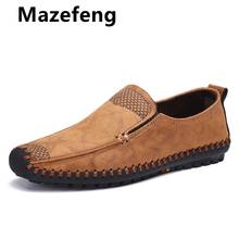 Лакированная кожа мужская повседневная обувь бренд 2020 в итальянском стиле; Мужские лоферы; Мокасины; Дышащая обувь без шнуровки; Цвет Черный; Обувь для вождения размера плюс; Большие размеры 38-44 2024 - купить недорого
