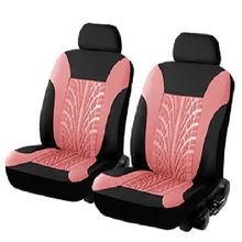 2PCS Track Detail Style Car Seat Covers Set Polyester Fabric Universal Fits Most Cars Covers Car Seat Protector 2024 - buy cheap