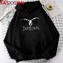 Sudadera con capucha de death note para hombre, ropa de calle grunge, de talla grande, 2021 2024 - compra barato