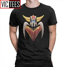 UFO ROBO Grendizer Tees Short-Sleeved Men T Shirts Purified Cotton Crewneck T-Shirt Leisure Printing Plus Size Cartoon Stylish 2024 - buy cheap