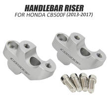 FOR HONDA CB 500F CB500F Motorcycle Accessories Riser Lifting Handlebar Clamp Handlebar Riser CB500 F 2017 2016 2015 2014 2013 2024 - buy cheap