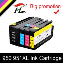 Cartucho de tinta, htl, para impressora hp 950xl, para 951xl, hp950, 950, 951, 8600, hp, officejet pro 8610, 8615, 8620, 8630, 8625, 8660 2024 - compre barato