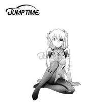 Jump Time 13 x 5.1cm For Asuka Sitting Personality Creative Car Stickers Vinyl Material Decal Car Accessories Decoration 2024 - buy cheap