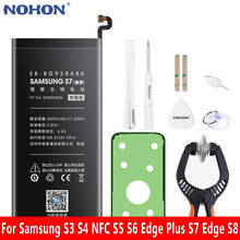 NOHON EB-BG930ABE Battery For Samsung Galaxy S7 S6 Edge Plus S5 S4 NFC S3 S8 G930F G935F G920F G925F G928F G900F G950F Bateria 2024 - buy cheap