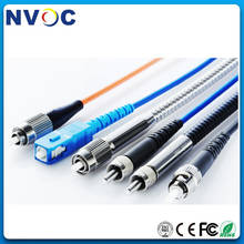 Núcleo de sílice de 600um SC/FC/ST/SMA905 MM, cable de parche óptico blindado de fibra óptica Simplex UV 2024 - compra barato