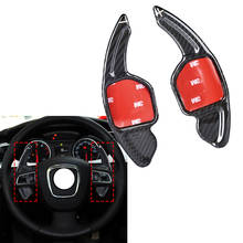 Accessories For Audi A1 A3 A4 S5 A6 A7 A8 Q5 Q7 TT TTS DSG Steering Wheel Shift Paddle Shifter Trim 2024 - buy cheap