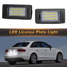 Luzes de placa de carro super brancas com led, para skoda fabia 2 3 octavia 3 superb 2 3 yeti 5l rapid nh1 nh3 kodiaq nu7 canbus 2024 - compre barato