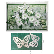 Molde de metal molde em forma de borboleta, matriz de decoração de modelos de borboleta, leitor de papel, artesanato, faca, molde de lâmina, estêncil, corte 2024 - compre barato