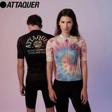Attaquer Encounter Unisex cycling Jersey 2020 Pro Team short sleeve Jersey Men women Quick dry Lightweight bicycle race clothes 2024 - buy cheap