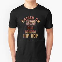 Camiseta de hiphop de la vieja escuela, Camisa de algodón 100% puro, de Rap, Hip Hop, R y B, R, B, Old School, Ghetto Blaster 2024 - compra barato