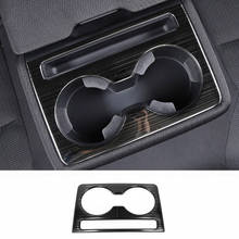 Acessórios de aço inoxidável para mazda visual cx5 2013-2018, acessórios para assento traseiro de carro bebidas, suporte de copo, guarnição, decoração, molduras interiores 2024 - compre barato