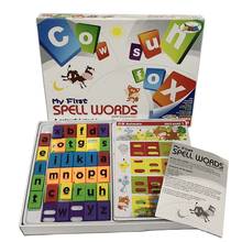 Juguete educativo de aprendizaje de palabras para niños, juguete educativo con palabras de My First Spell A Color 2024 - compra barato