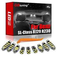 GBtuning-Kit de luz Interior LED Canbus para Mercedes Benz, accesorios de lámpara para coche, clase SL, R129, R230, SL300, SL350, SL500, 1992-2011 2024 - compra barato