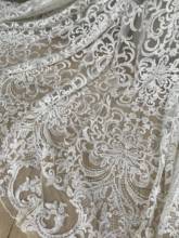 Luxury African Lace Bridal Net Lace High Quality SYJ-66684 Nigerian French beaded Lace Fabric 2024 - buy cheap