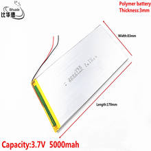 Batería de iones de litio para tableta y pc, 3,7 V,5000mAH, 3083170, 9 pulgadas, mp3,mp4, buena calidad 2024 - compra barato