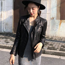 Jacket Leather Genuine 2020 Autumn Winter Jacket Women 100% Real Sheepskin Coat Female Korean Bomber Jackets 4xl MY3816 s 2024 - buy cheap