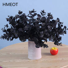 Black Series Artificial Flower Rose/Peony/Phalaenopsis/Persian Leaf/Eucalyptus/Wedding Flower Arrangement Home Decor Photo Props 2024 - buy cheap