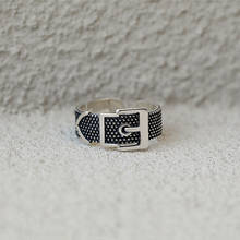 Novos anéis de cinto para mulheres, anel punk vintage aberto, anéis antigos, joias statement 2024 - compre barato