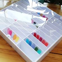 Fake Nail Tips Storage Box 30 Compartments Nails Art Decoration Container Display Case 2024 - buy cheap