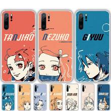 Kimetsu no Yaiba Demon Slayer Phone Case For Huawei P20 P30 P40 lite Pro P Smart 2019 Mate 10 20 Lite Pro Nova 5t 2024 - buy cheap