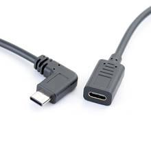 USB-C macho para fêmea que estende o cabo do extensor do fio conector de alta qualidade usb tipo c cabo de extensão usb 3.1 cabo de dados de vídeo 2024 - compre barato