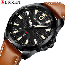CURREN Brand New Fashion Watch Men Quartz Sport Wristwatch Classic Leather Waterproof Male Clock Luxury Mens Analog Watches 2024 - buy cheap