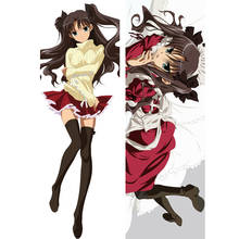 Funda de almohada de Anime japonés "Fate/Stay Night", Rin Dakimakura tohaka, funda de almohada para el hogar, ropa de cama de 100/150/160cm 2024 - compra barato