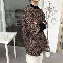 Women Leopard Print Turtleneck Tops Autumn Long Sleeve Slim Basic T Shirt Ladies Casual Stretchy Pullovers Bottoming Shirt 2024 - buy cheap