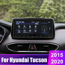Película protectora de pantalla de navegación para coche, accesorios de vidrio templado para Hyundai Tucson 2015, 2016, 2017, 2018, 2019, 2020 TL 2024 - compra barato