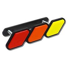 Tri-Color Front Grille Badge Emblem for Toyota Tacoma 4Runner Highlander RAV4 2024 - buy cheap