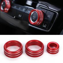 Perillas de aire acondicionado de estilo de coche, accesorio de aleación de ajuste circular de Audio para BMW 1, 2, 3, 4 Series F30, F34, F46, GT, X1, F47, F48, 2013-2018 2024 - compra barato